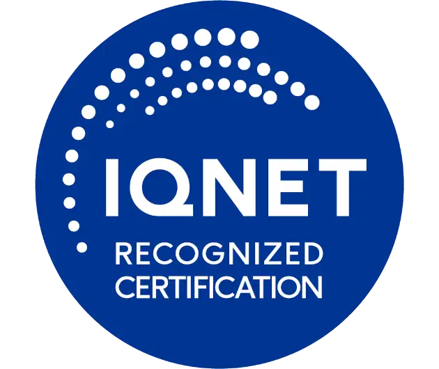  Recogniced Certification IQNET